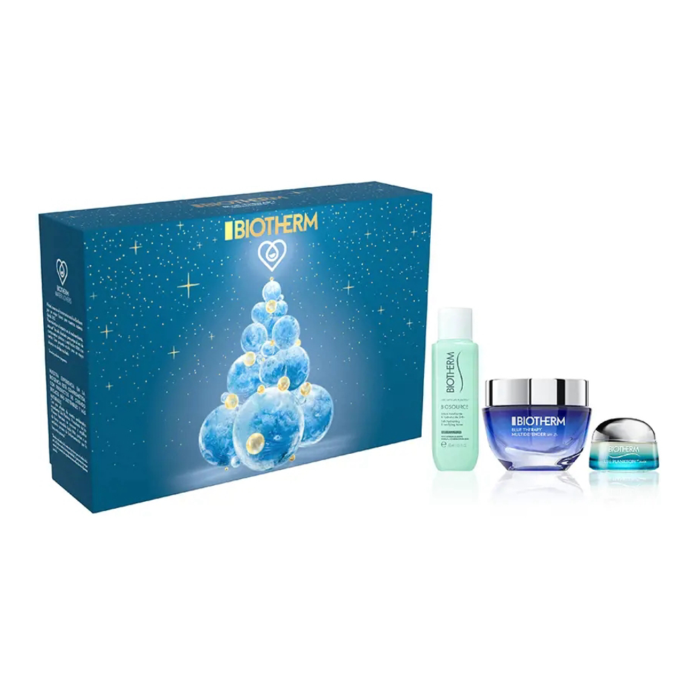 Coffret de soins de la peau 'Blue Therapy Multi-Defender' - 3 Pièces