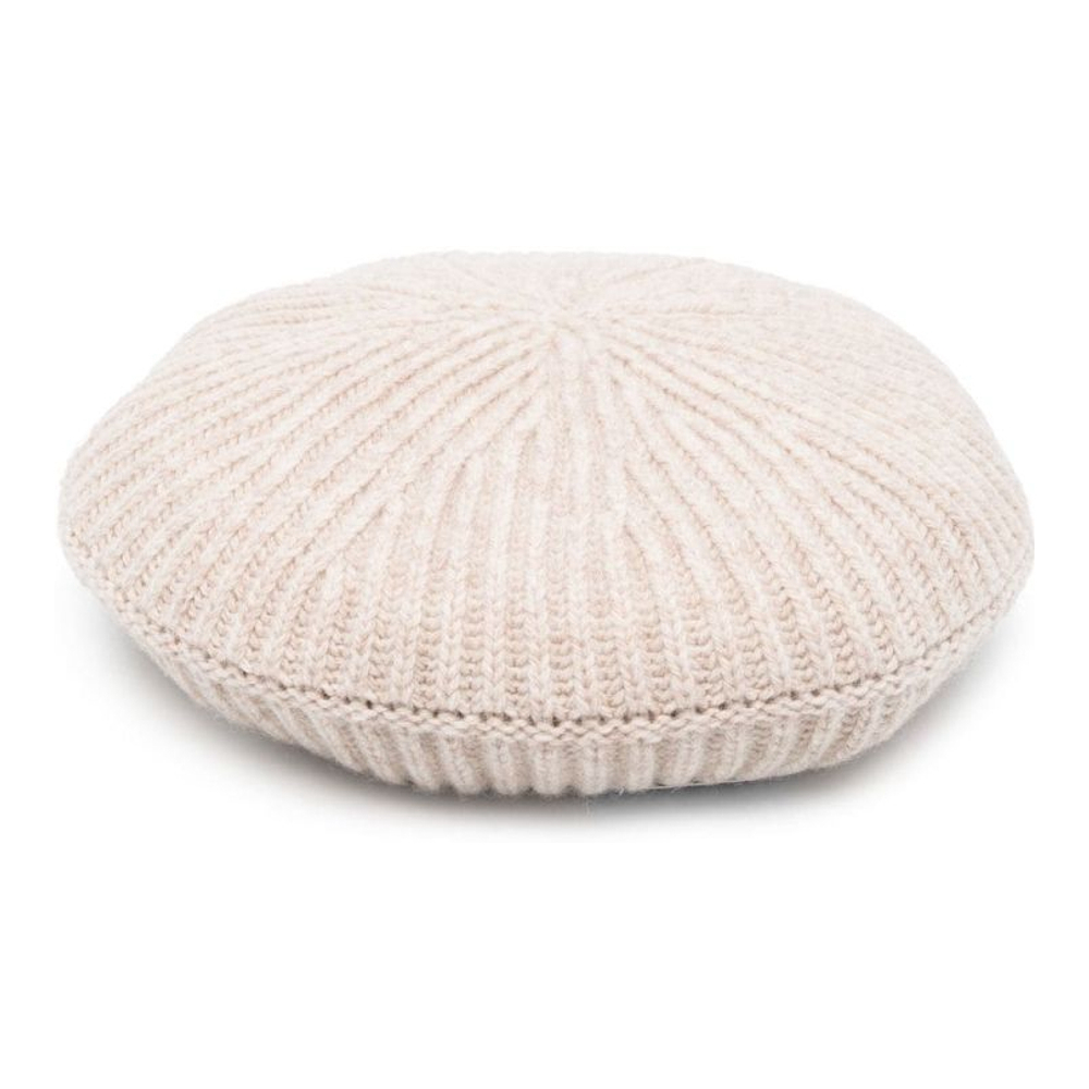Béret 'Logo Patch Ribbed' pour Femmes