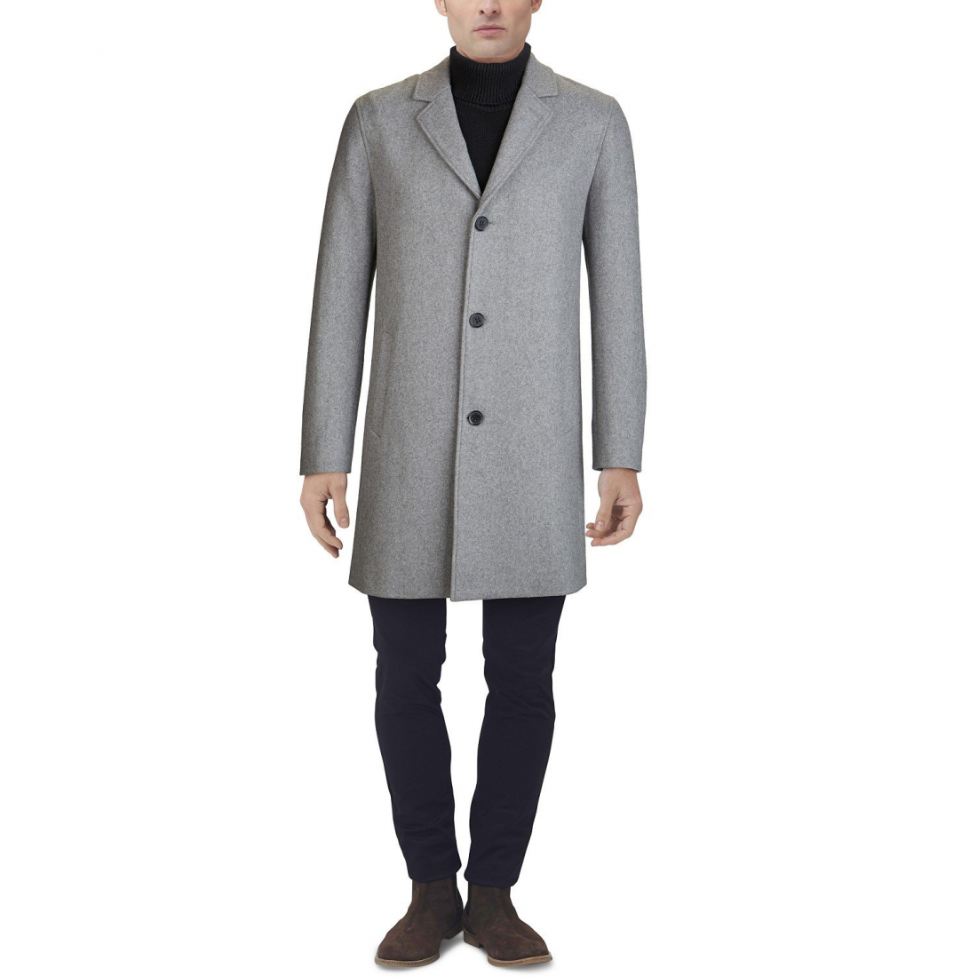 'Melton' Top Coat für Herren