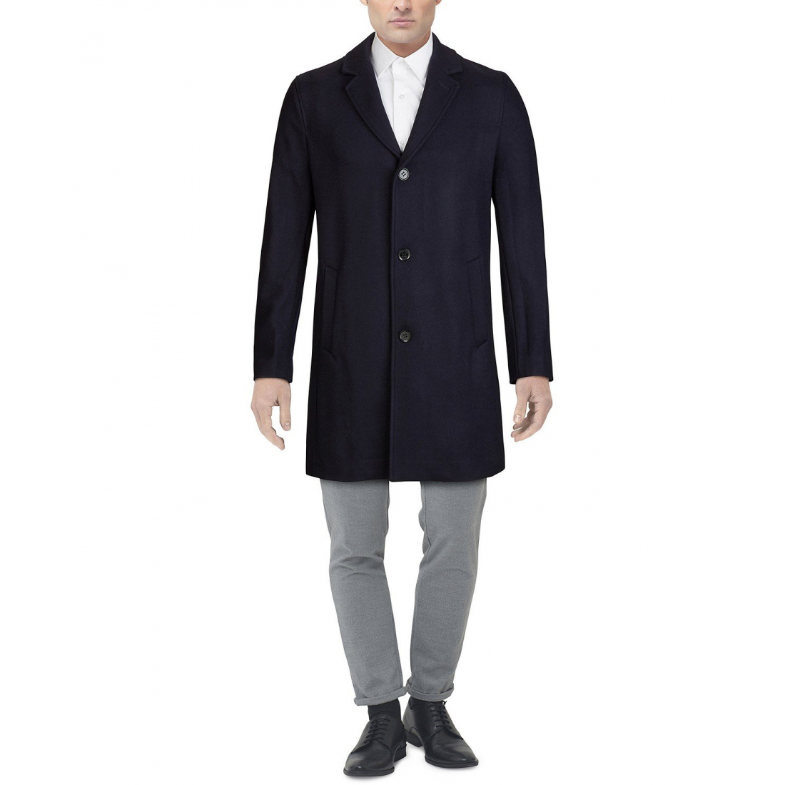 'Melton' Top Coat für Herren