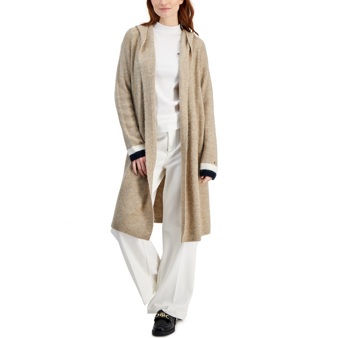 Cardigan 'Hooded Kimono Open' pour Femmes