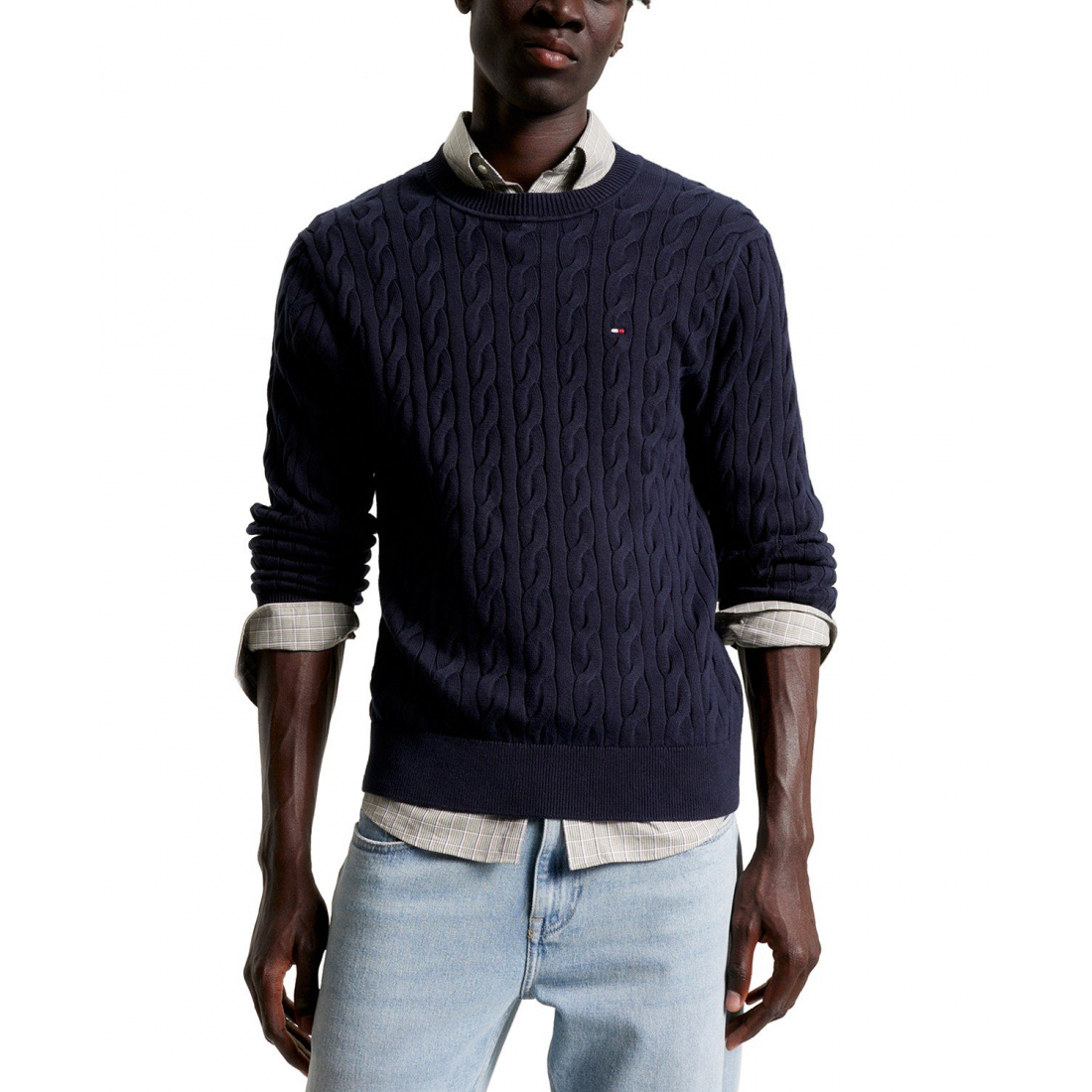 Pull 'Classic Cable Crewneck' pour Hommes
