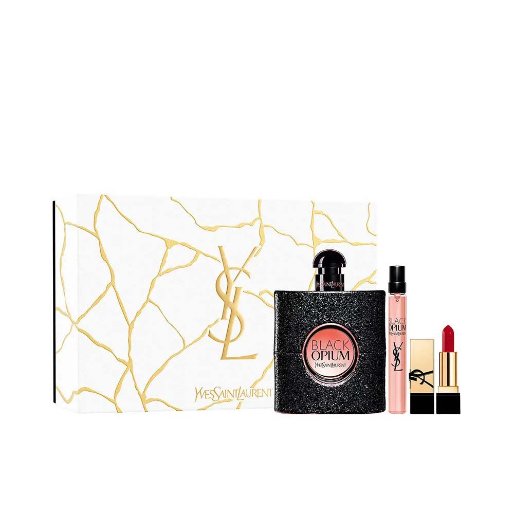 'Black Opium' Coffret de parfum - 3 Pièces