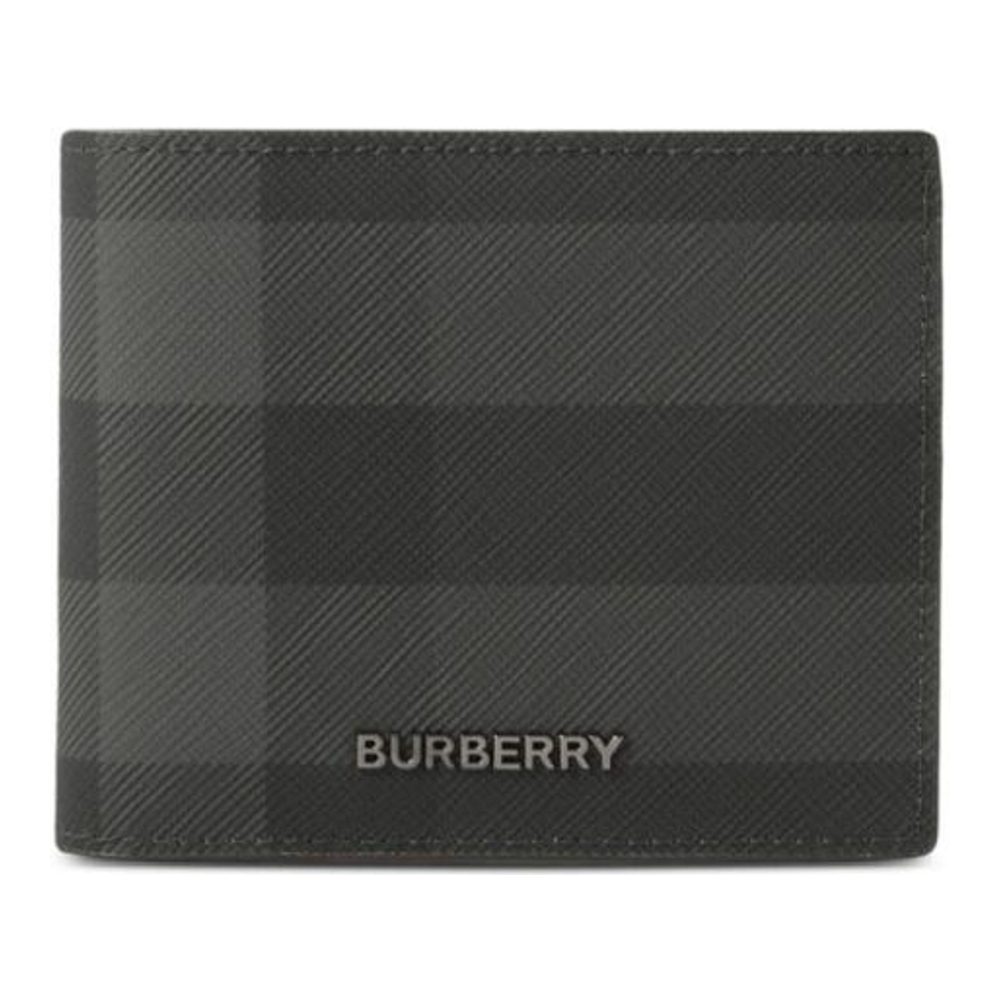Men's 'Check Bi-Fold' Wallet