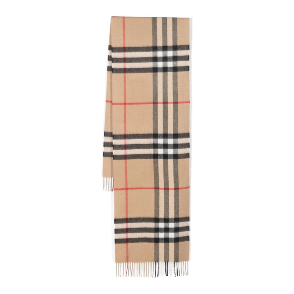 Women's 'Vintage Check' Wool Scarf