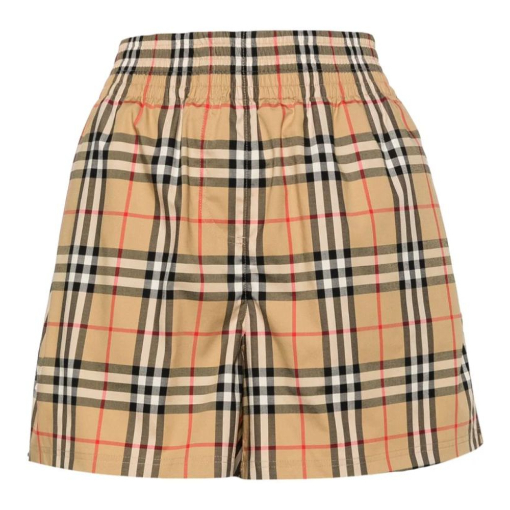 Women's 'Vintage Check-Pattern' Shorts