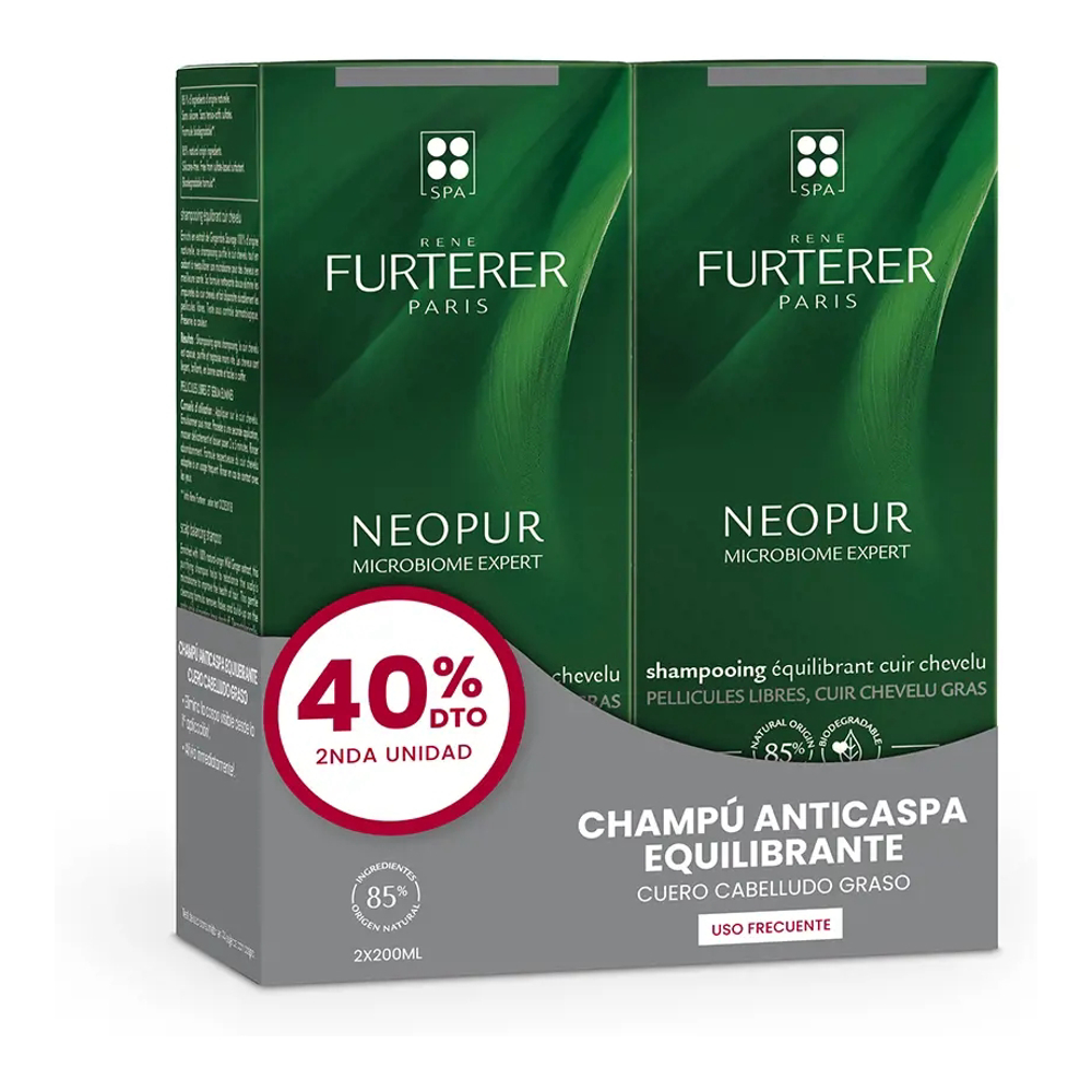 'Neopur Antipelliculaire Équilibrant' Shampoo Set - 2 Pieces