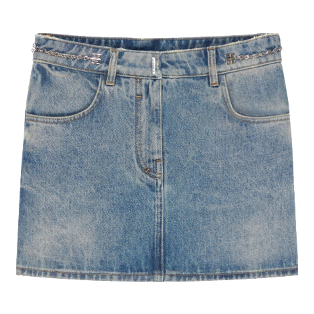 Jupe en Jean '4G-Chain' pour Femmes