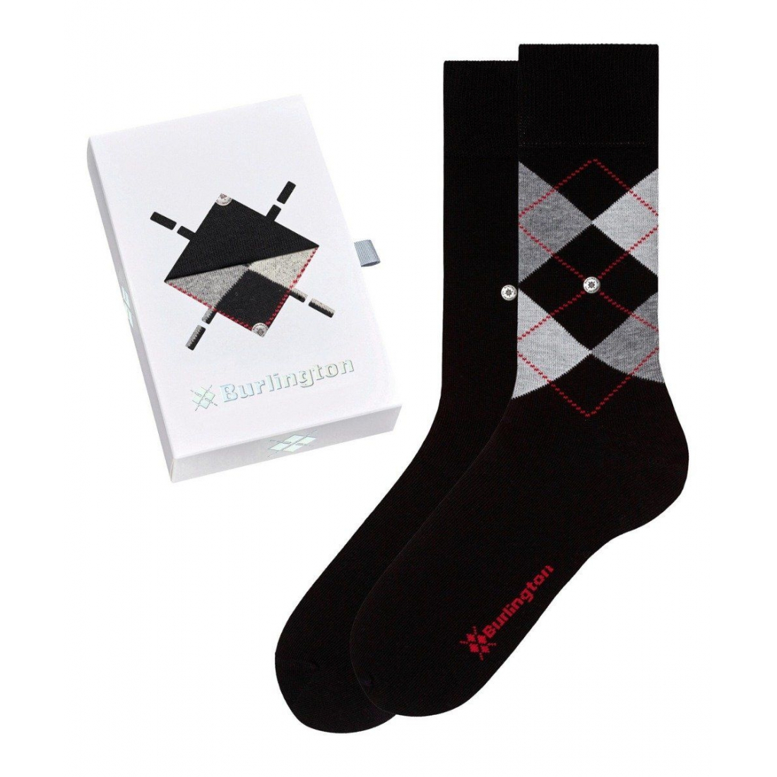 Men's 'Basic' Socks - 2 Pairs