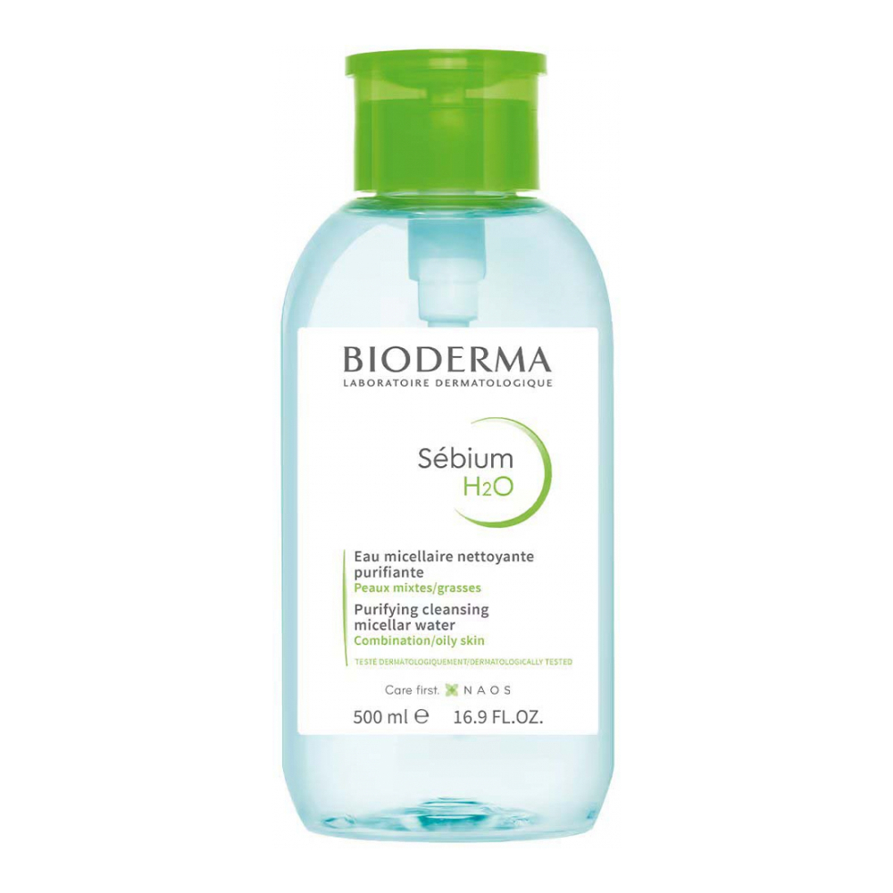 'Sébium H2O Solution Micellaire Pompe Inversée ' - 500 ml