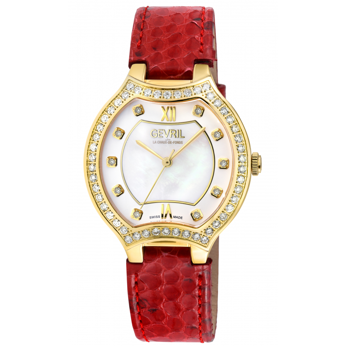 Montre 'Lugano' Quartz Suisse pour Femmes