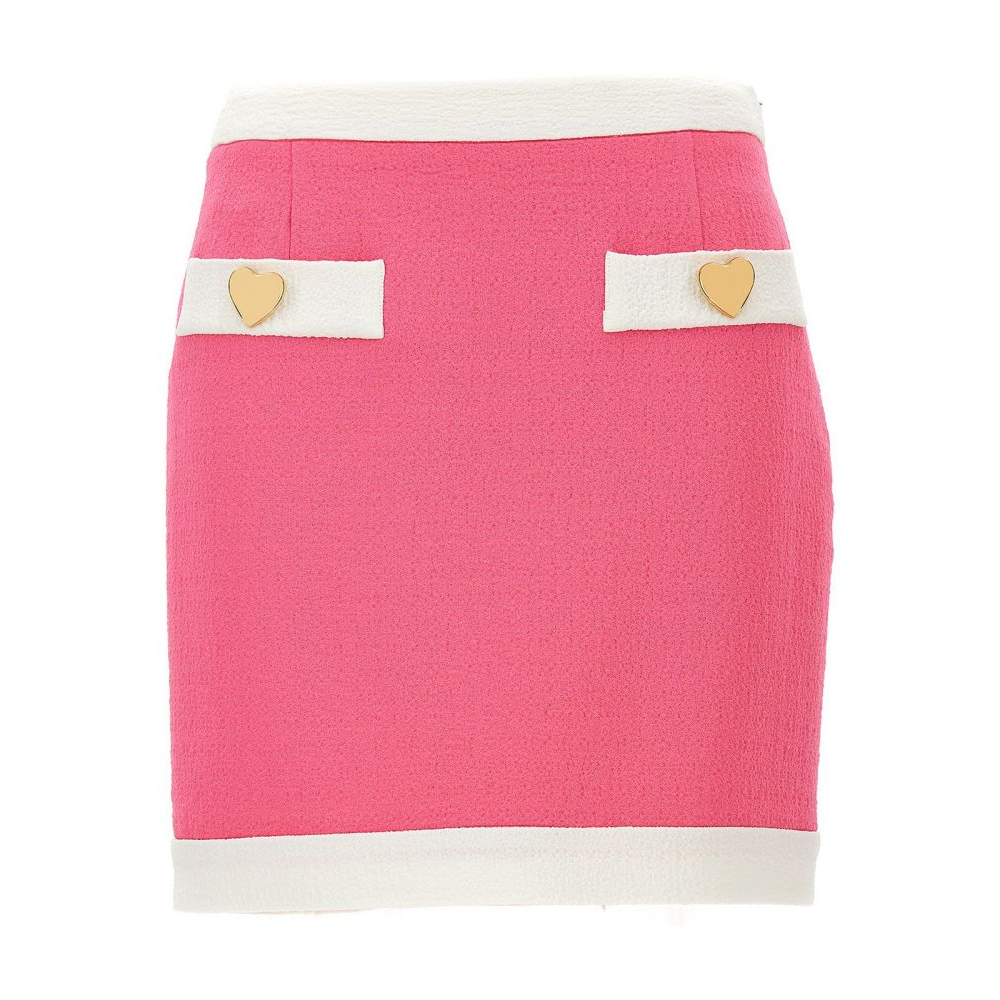 Mini Jupe 'Heart Buttons' pour Femmes