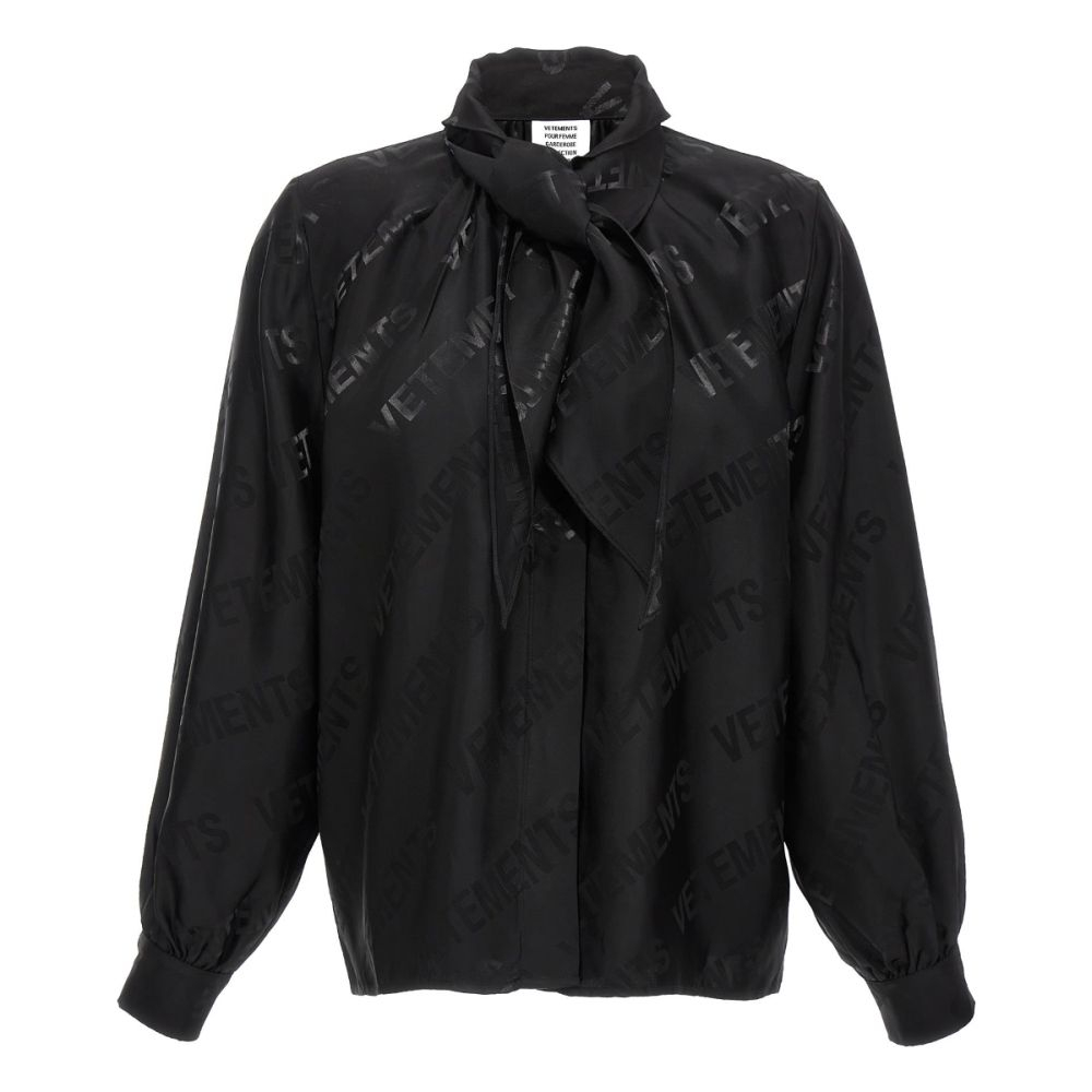 Blouse à manches longues 'Monogram' pour Femmes