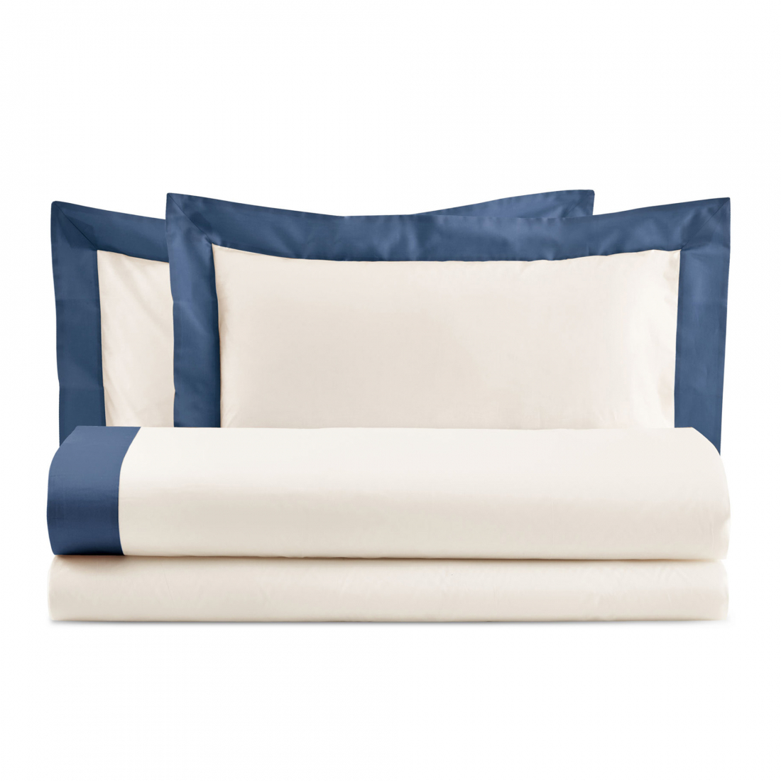 Ensemble Complet De Lit Double Sharon Bleu