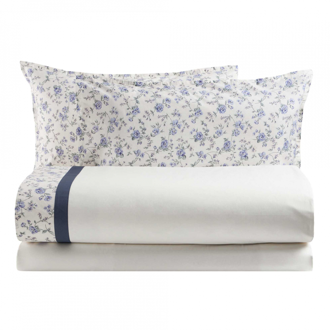 Rosita King-Size Bed Complete Set, Blue