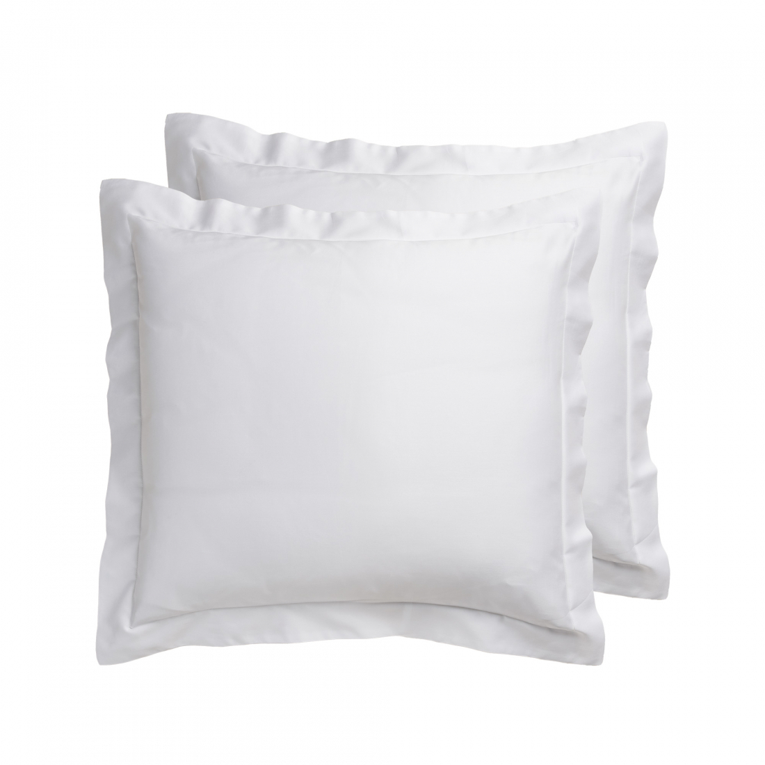 Denise Lot De 2 Taies D'Oreiller Blanches