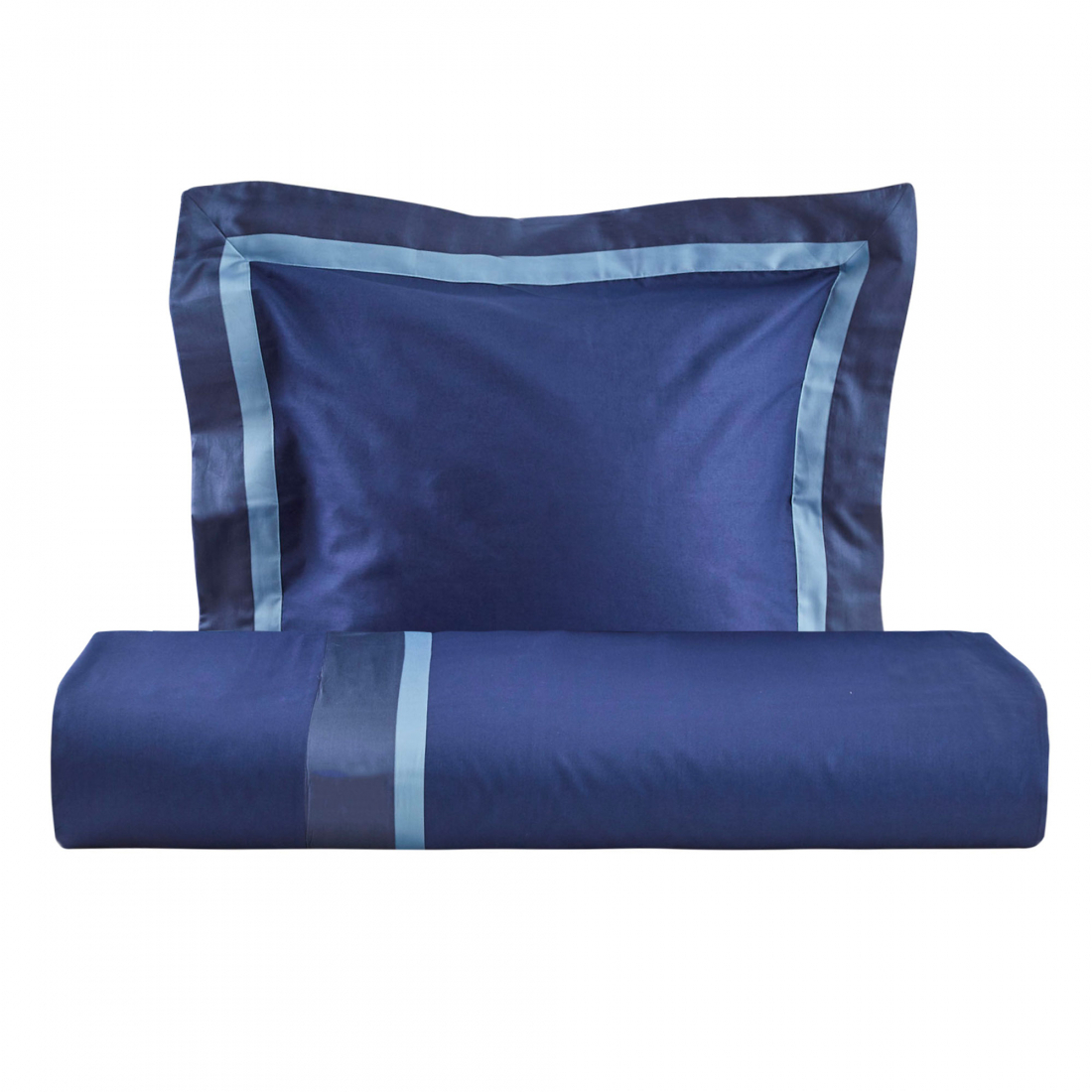 William Duvet Cover Set Blue - 200x140 cm | 63x63 cm