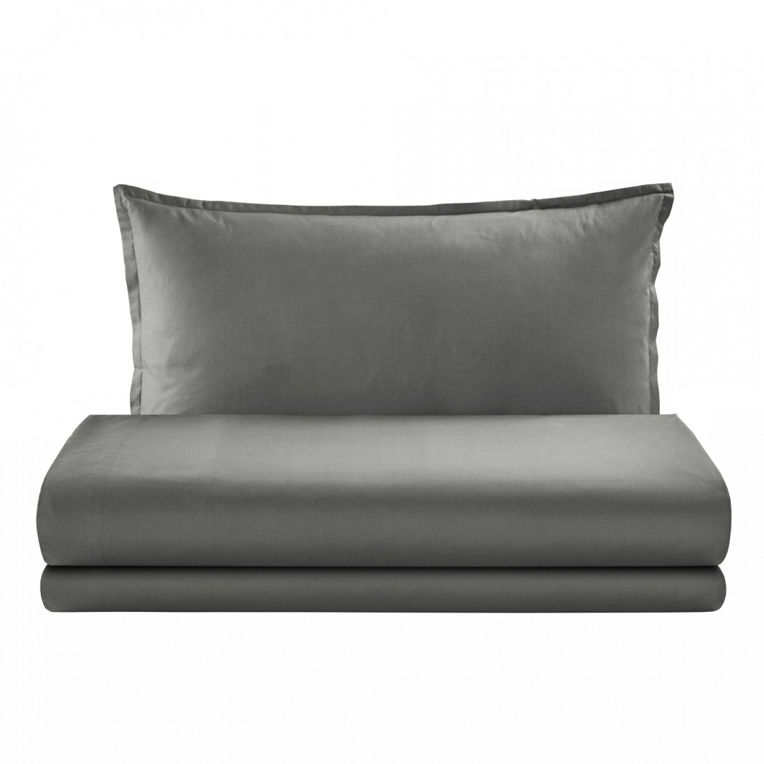 Aurora Grey Queen-Size Bed Complete Set