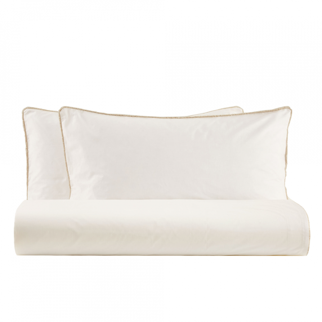 Nicol King-Size Duvet Cover Set, Ivory