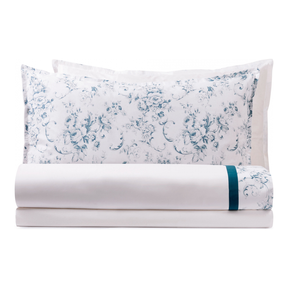 Amelia Blue King-Size Bed Complete Set