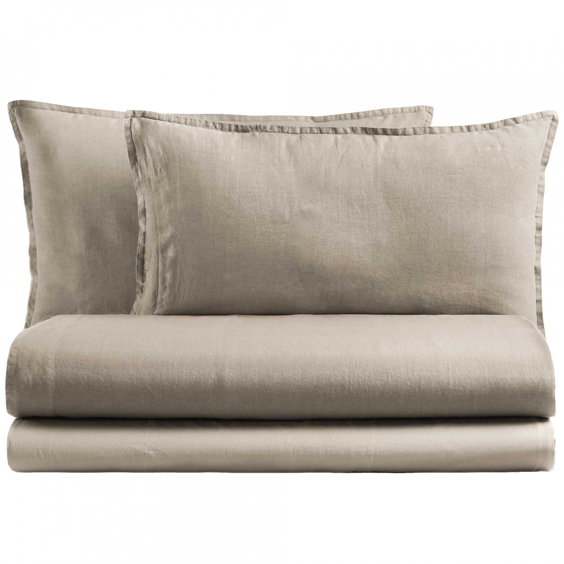 Cloe Beige King-Size Bed Complete Set