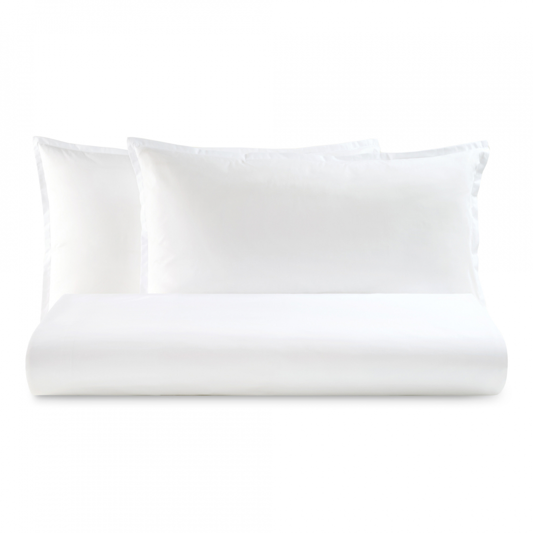 Ensemble Housse De Couette King Size Blanc Aurora