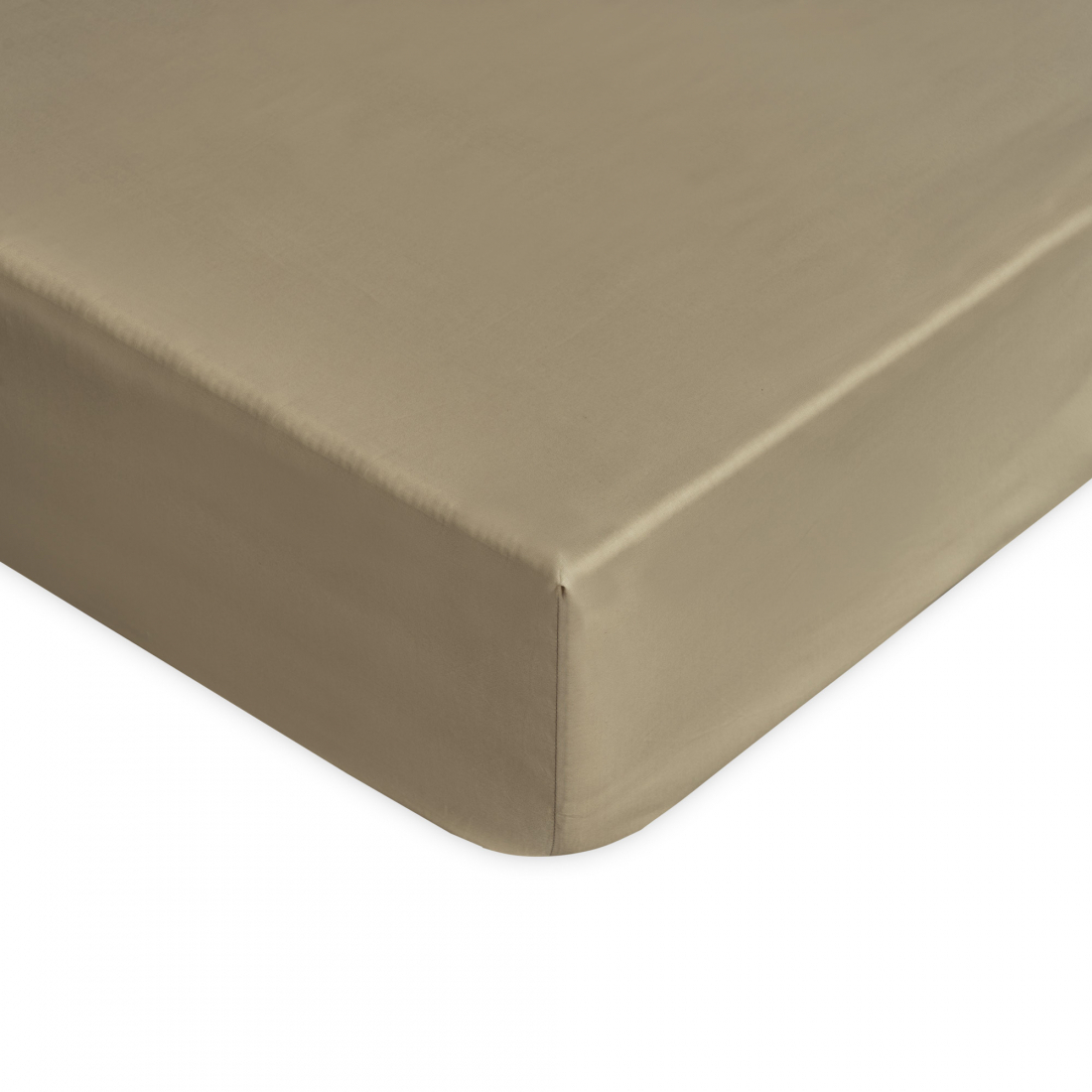 Drap-Housse Avec Coins King Size Aurora Marron