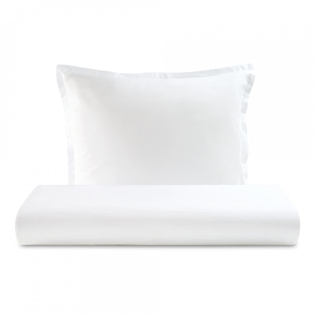 Aurora White Duvet Cover Set