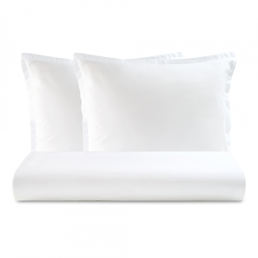 Aurora White Duvet Cover Set
