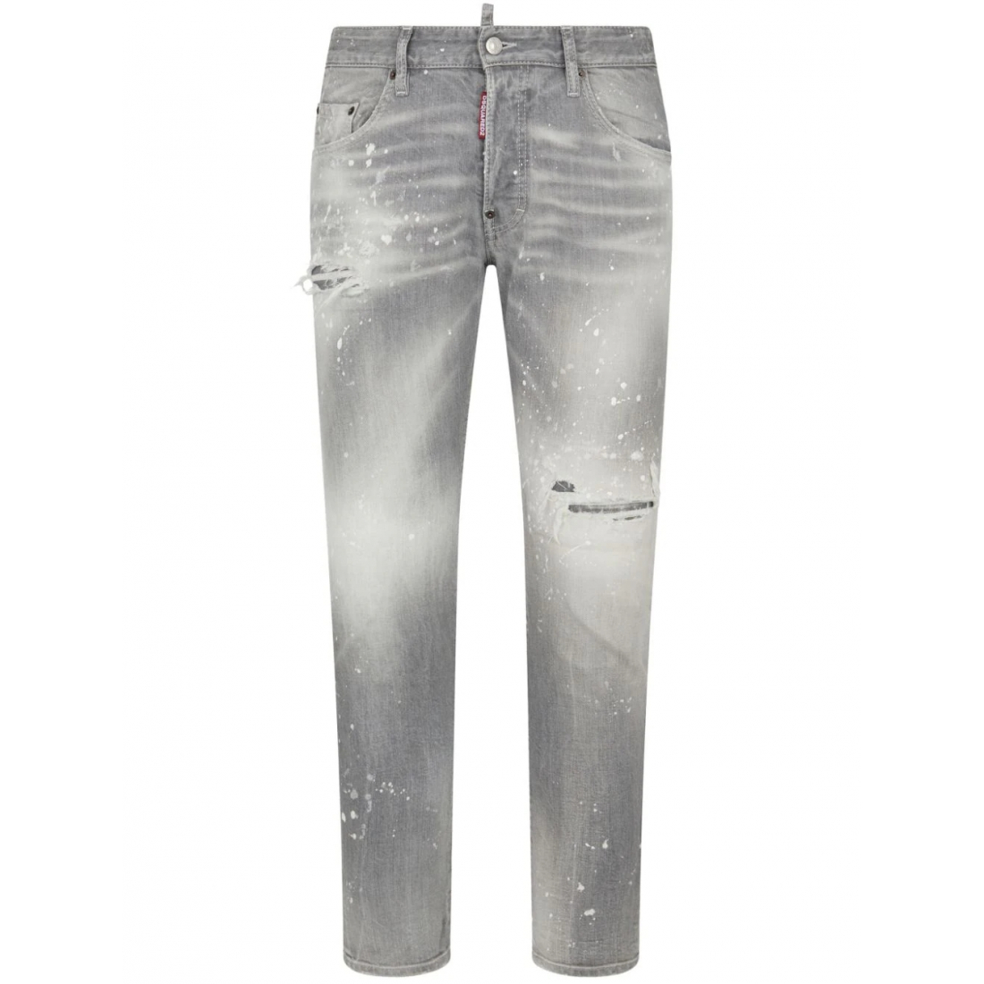 Jeans 'Distressed Paint-Splatter' pour Hommes