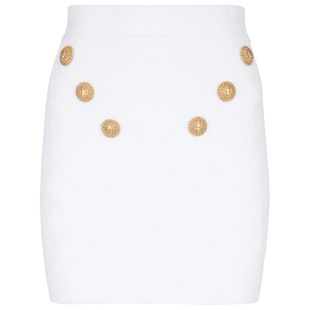 Women's '6-Button' Mini Skirt
