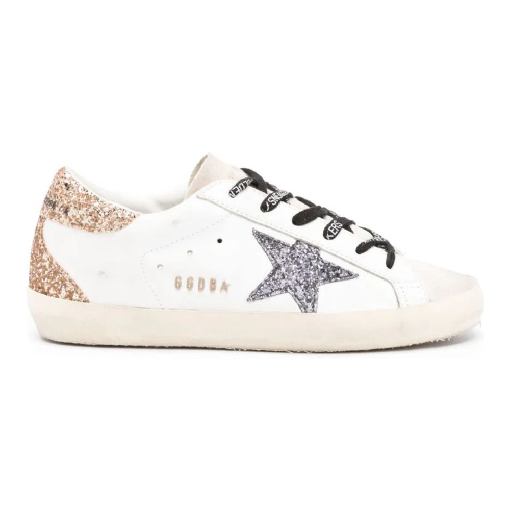 Women's 'Super-Star Glittered' Sneakers