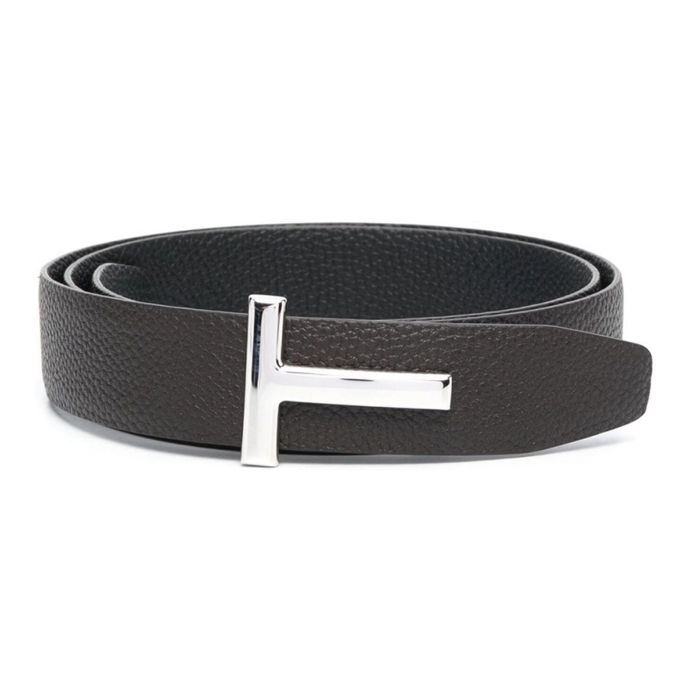 Ceinture 'Logo-Plaque' pour Hommes