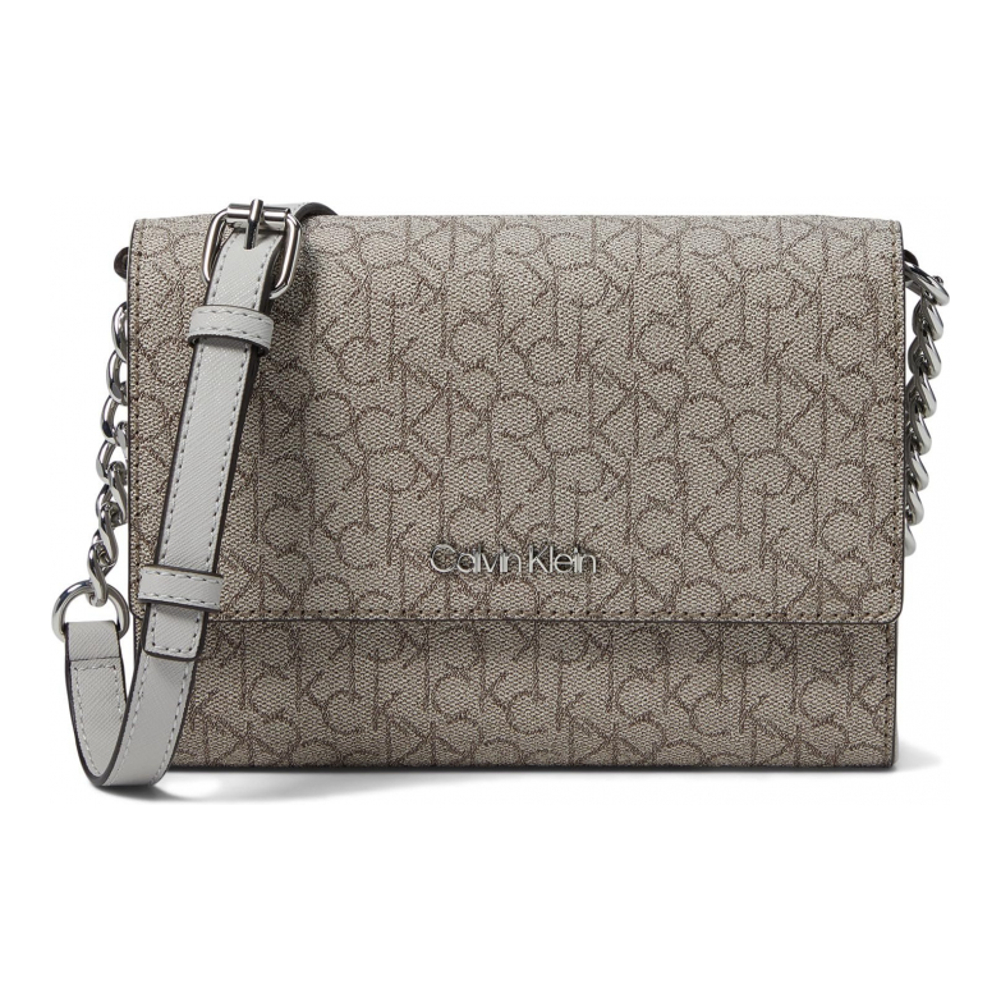 Women's 'Key Item Signature Organizational Flap' Crossbody Bag