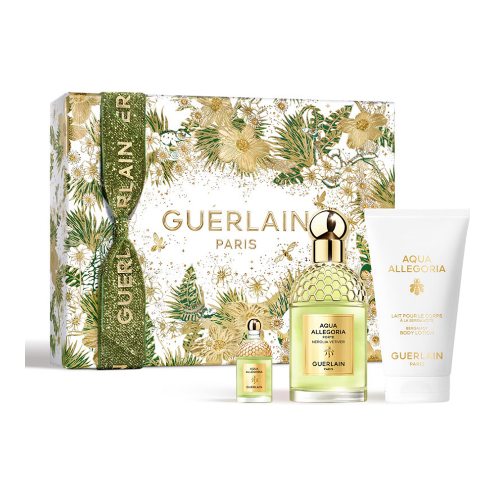 Coffret de parfum 'Aqua Allegoria Nerolia Vetiver Forte' - 3 Pièces