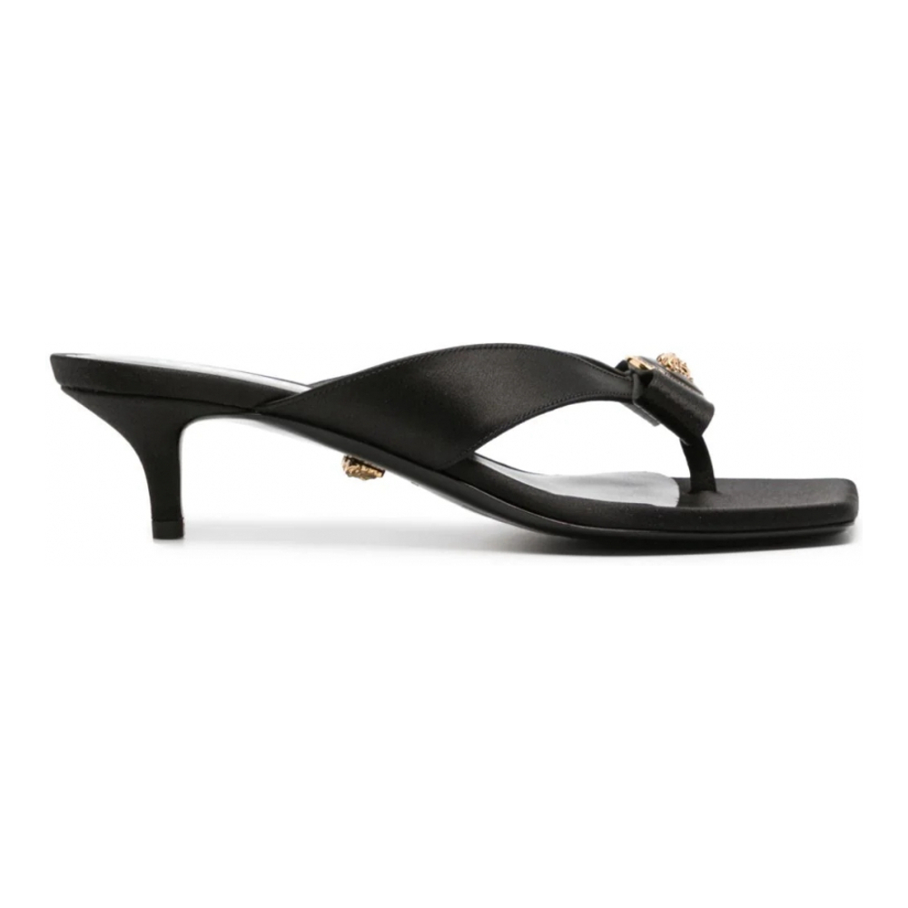 Women's 'Gianni Ribbon Bow-Embellished' High Heel Mules
