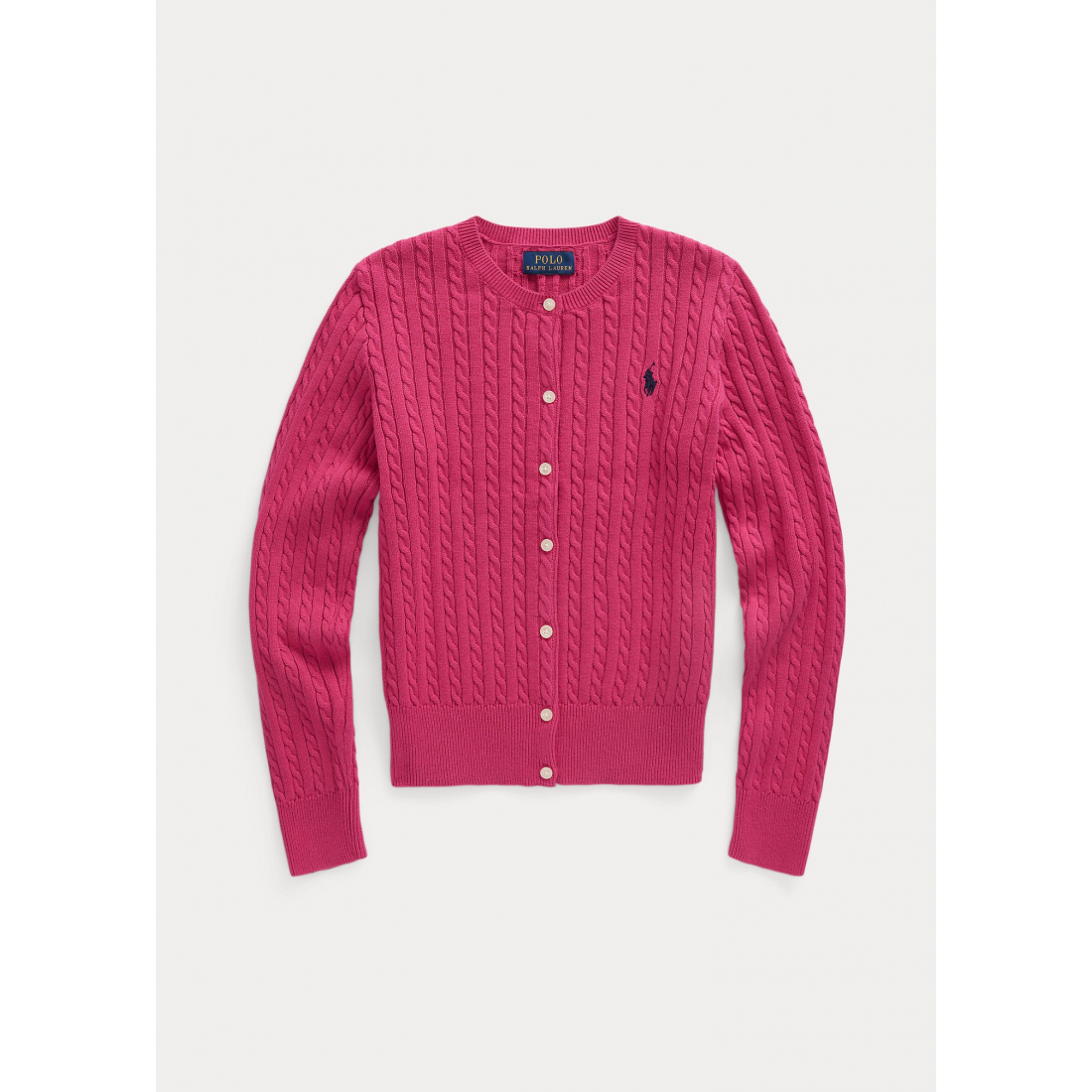 'Mini-Cable Cotton Cardigan' pour Filles