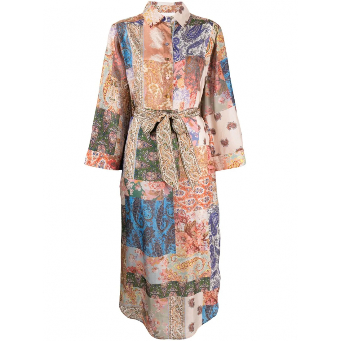 Robe chemise 'Paisley' pour Femmes
