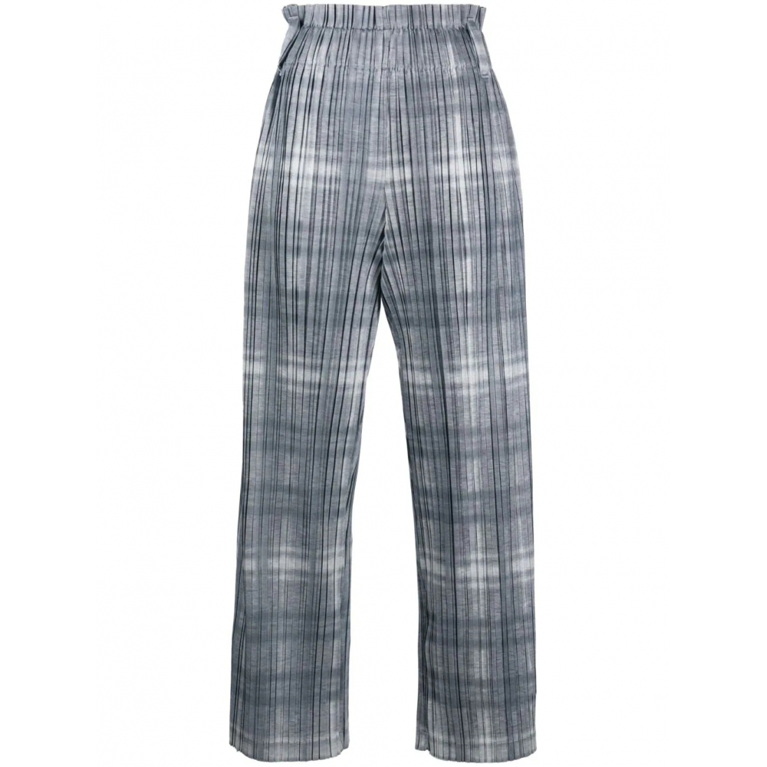 Pantalon 'Checked Ribbed' pour Femmes