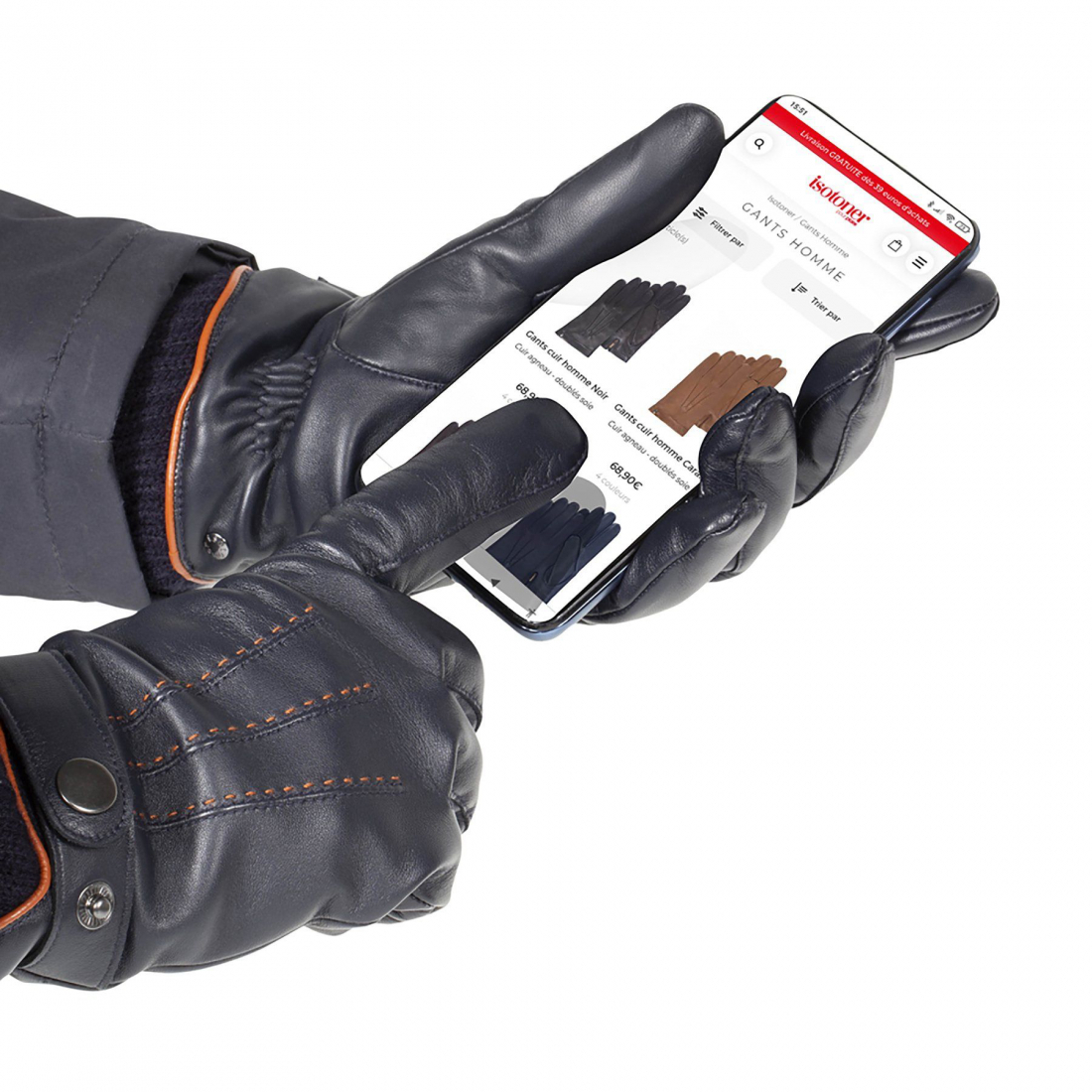 Gants 'Tactiles' pour Hommes