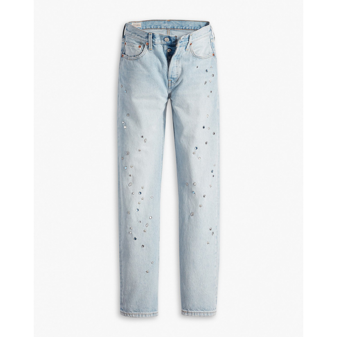 Jeans '501 Original Fit Studded' pour Femmes