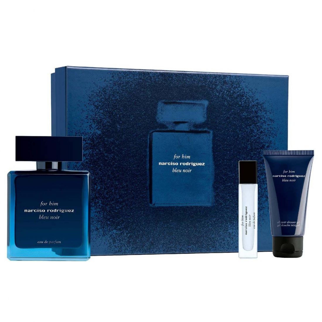 Coffret de parfum 'Bleu Noir' - 3 Pièces