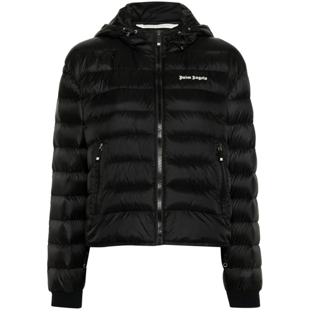 Doudoune en plumes 'Logo Hooded' pour Femmes