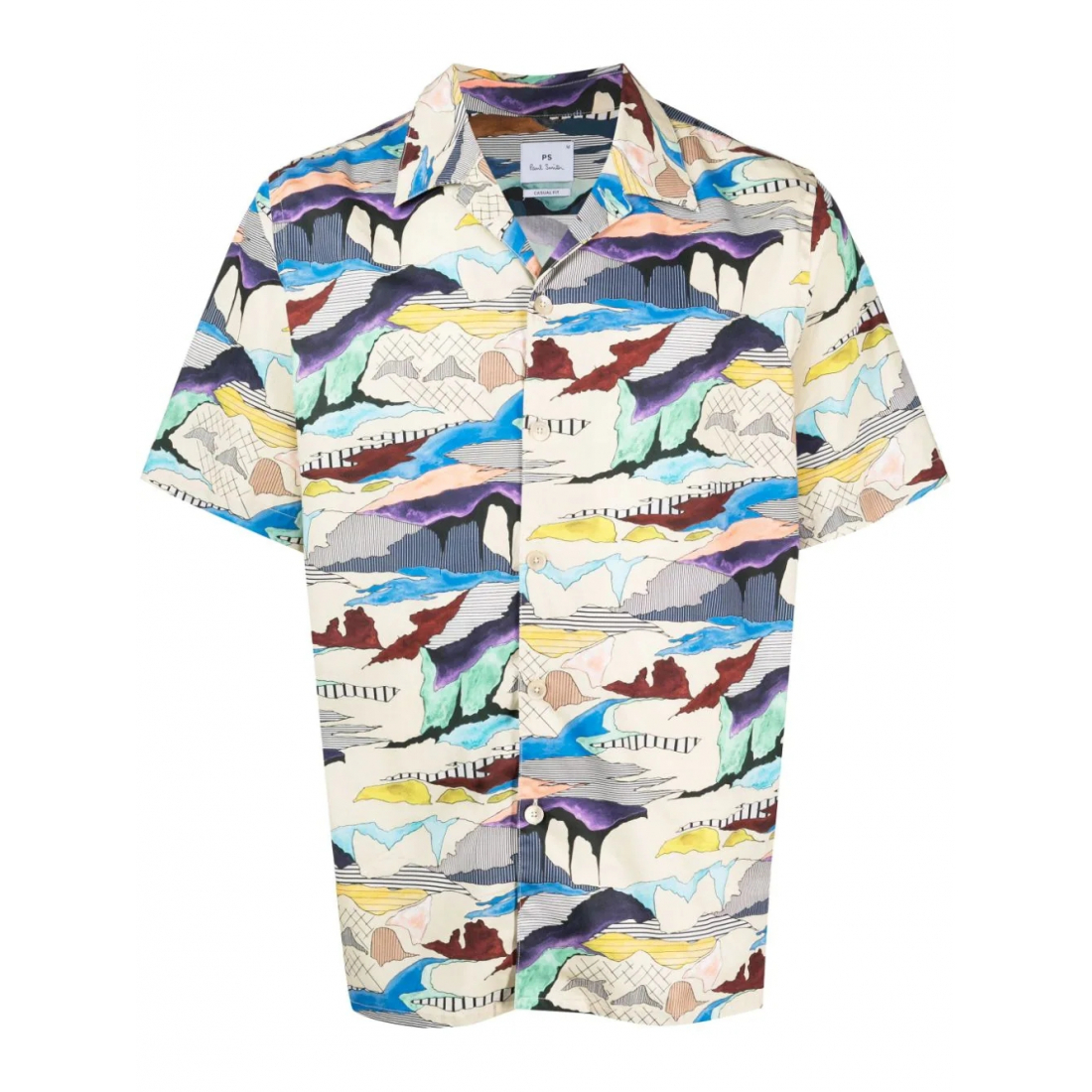 Chemise à manches courtes 'Abstract' pour Hommes