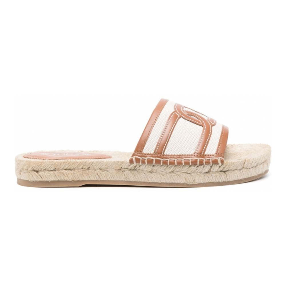 Women's 'Chain-Link' Espadrille Sandals