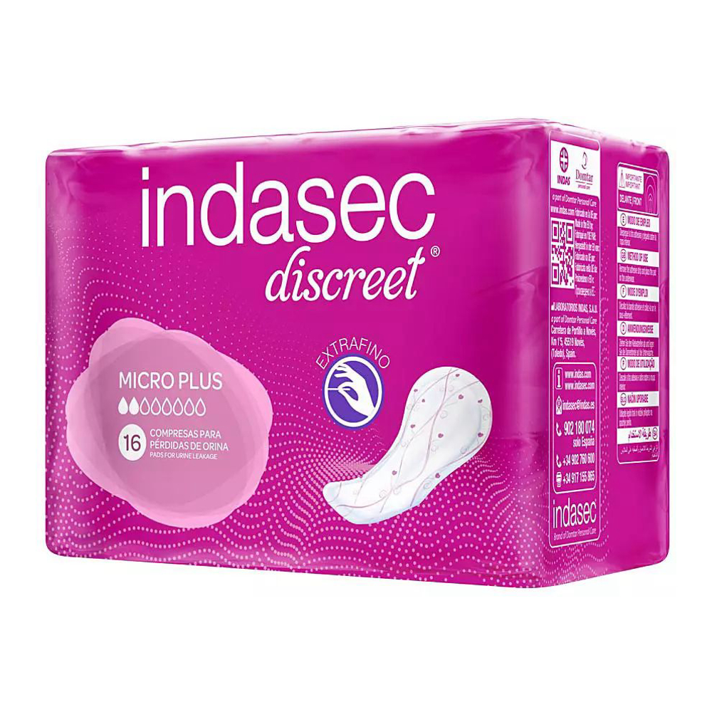 'Dermoseda' Incontinence Pads - Micro Plus 16 Pieces
