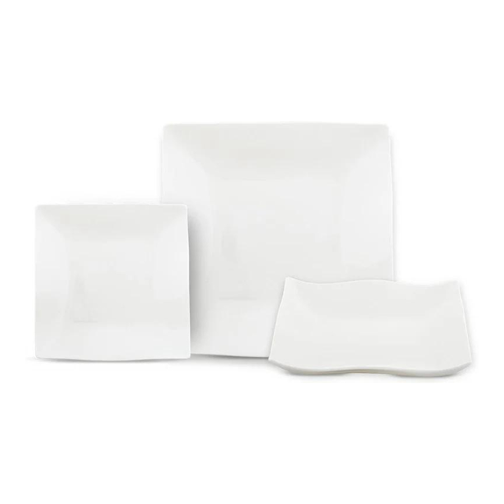 Ensemble d'assiettes plates 'Quark' - 6 Pièces