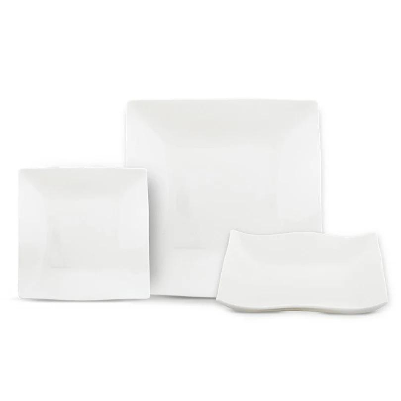 'Quark' Flat Plate Set - 6 Pieces