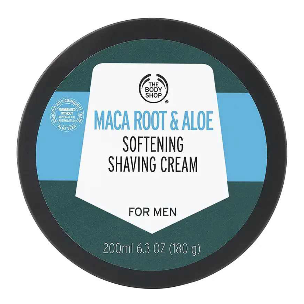 'Maca Root & Aloe Softening' Shaving Cream - 200 ml