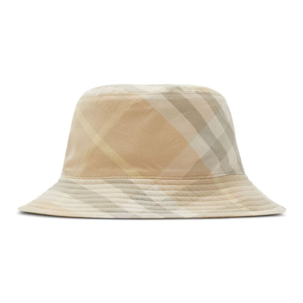 'Check-Pattern Reversible' Bucket Hut für Damen